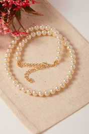 Heliophilia Silver Collar de Metal Dorado